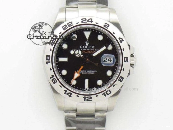 SS SS RG II Edition Black RG Black Bezel Best Dial GMF 126711CHNR 904L on GMT-Master Ceramic 904L Brown A2836 Bracelet 0510